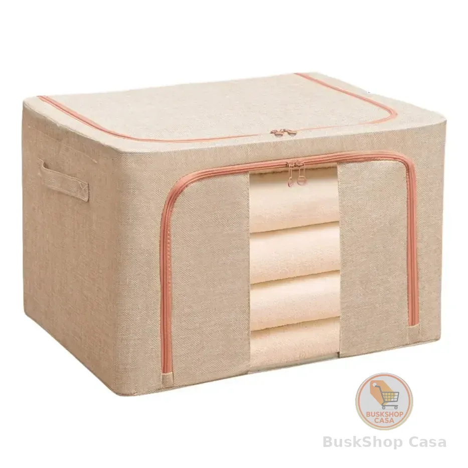 Organizador De Guarda-roupa 66l Dobrável P/ Roupas E Edredom