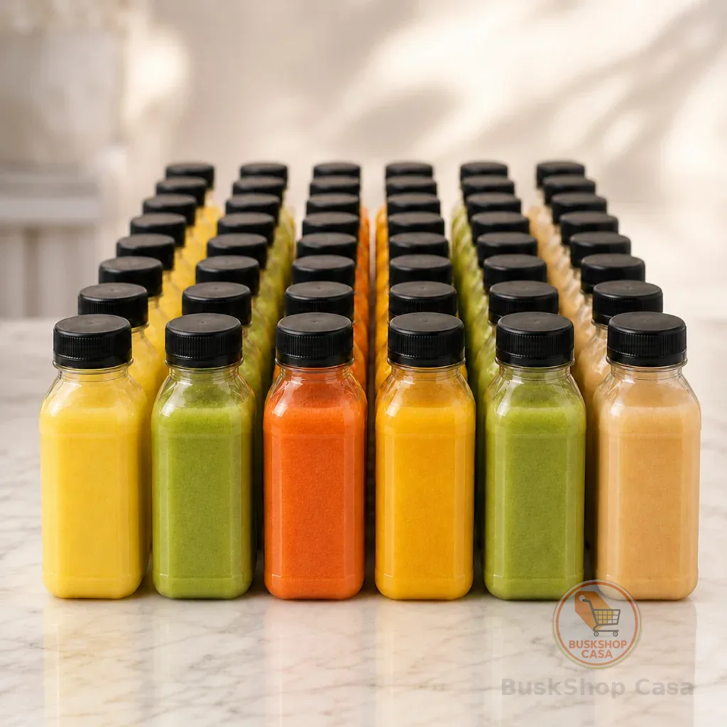 Garrafinhas PET 200ml/300ml/500ml com Tampa Garafa p/ Sucos e Caldo de Cana Direto da Fábrica