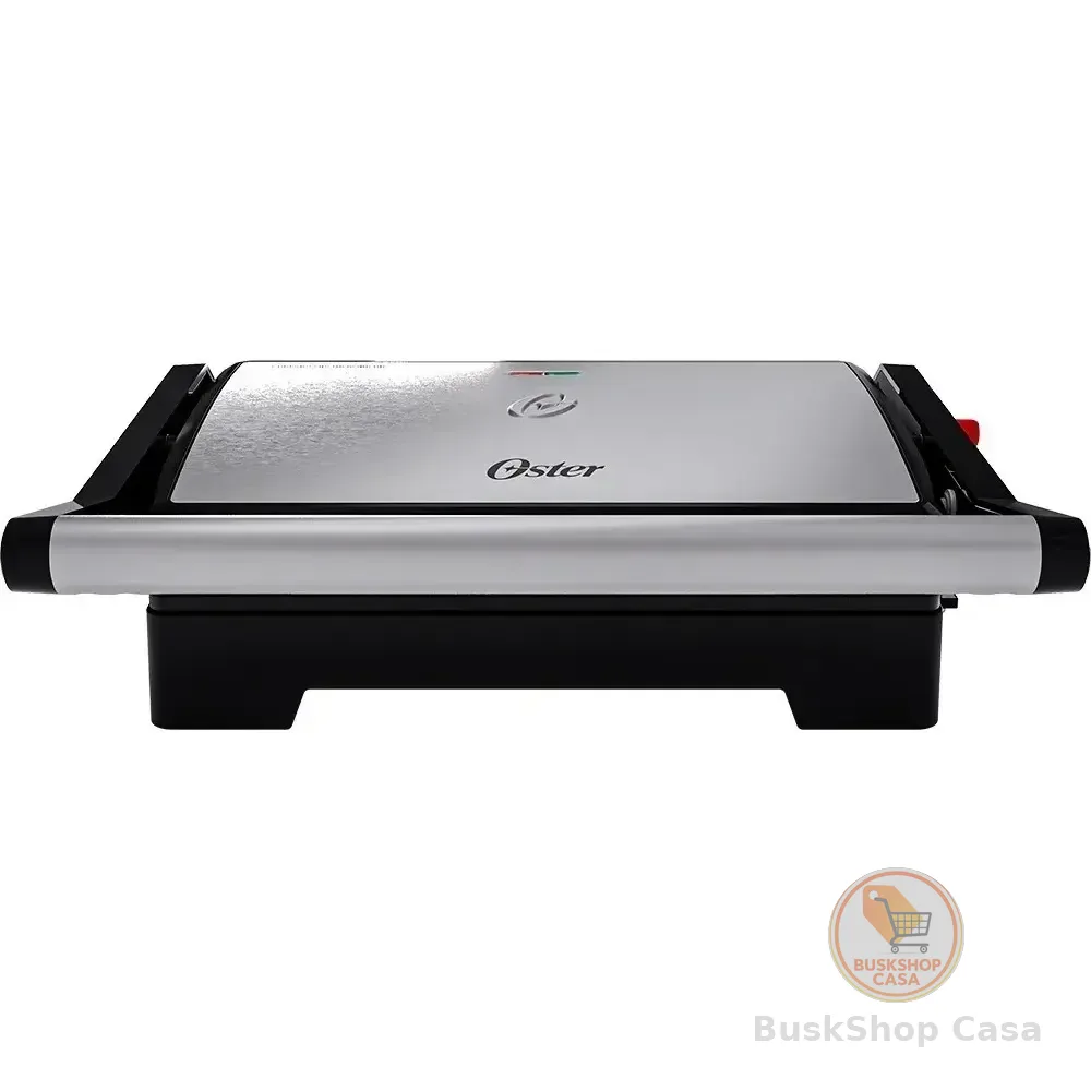 Sanduicheira Mini Grill Oster Inox 2 Em 1 Ogrl230 1000w