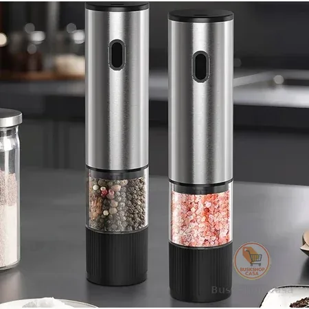 Tyge * Moedor Pimenta Automático Recarregável Aspereza Ajustável Para Cozinhar E Churrasco