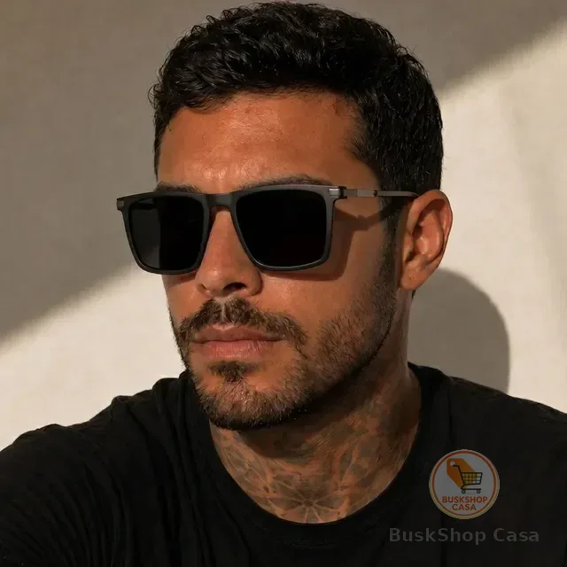 Óculos De Sol Uv400 Original Acetato Unissex Premium  + Case