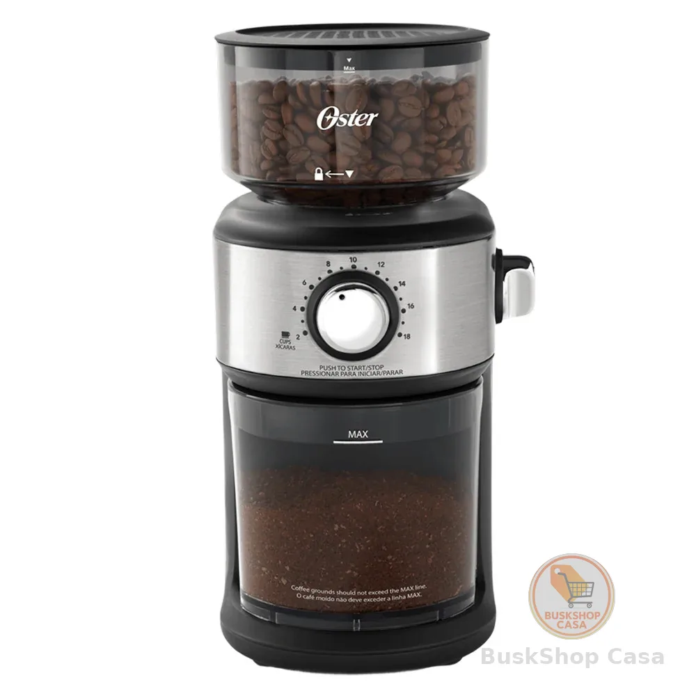 Moedor de Café Automático Oster Precision com 18 níveis