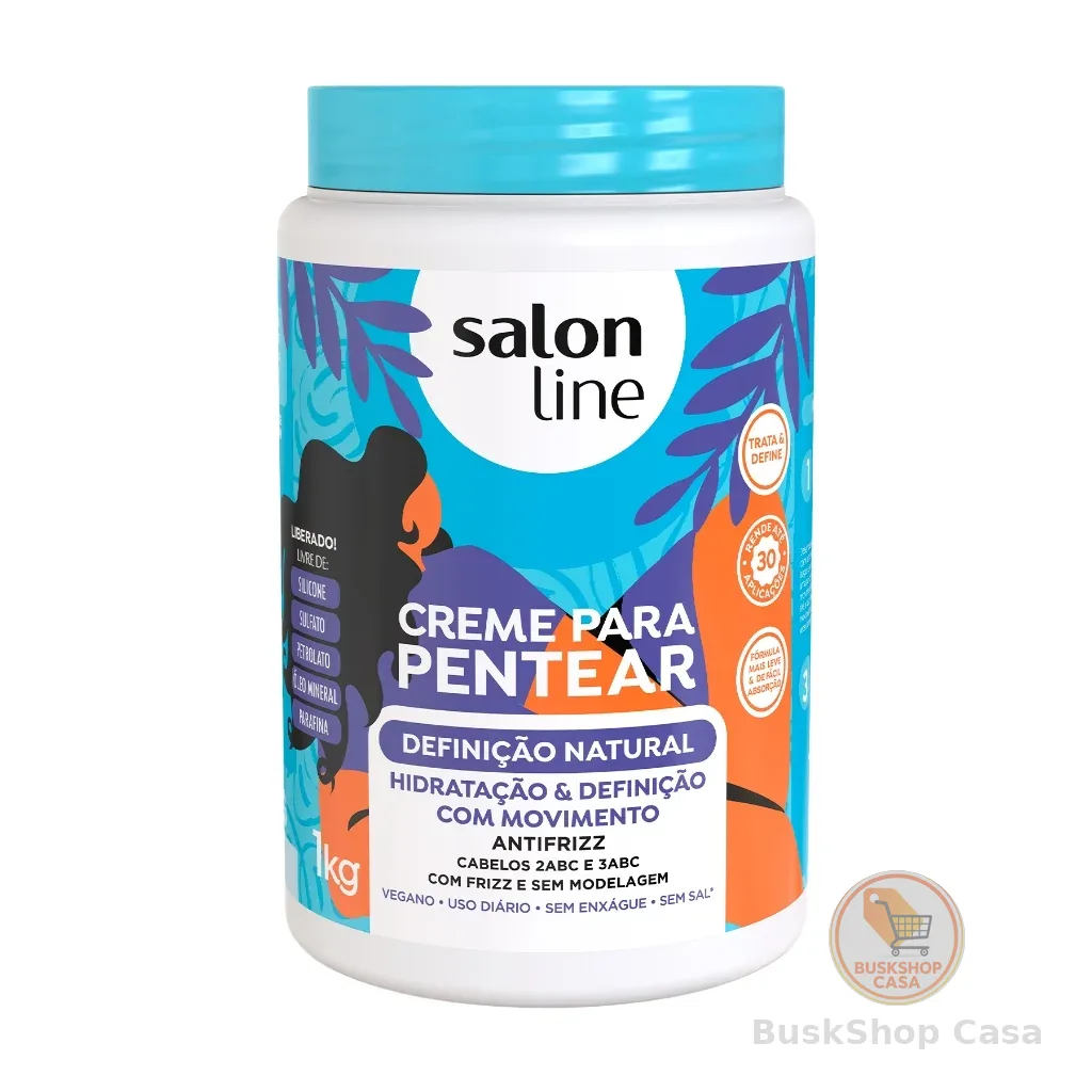 Creme Para Pentear Definição Natural 1kg