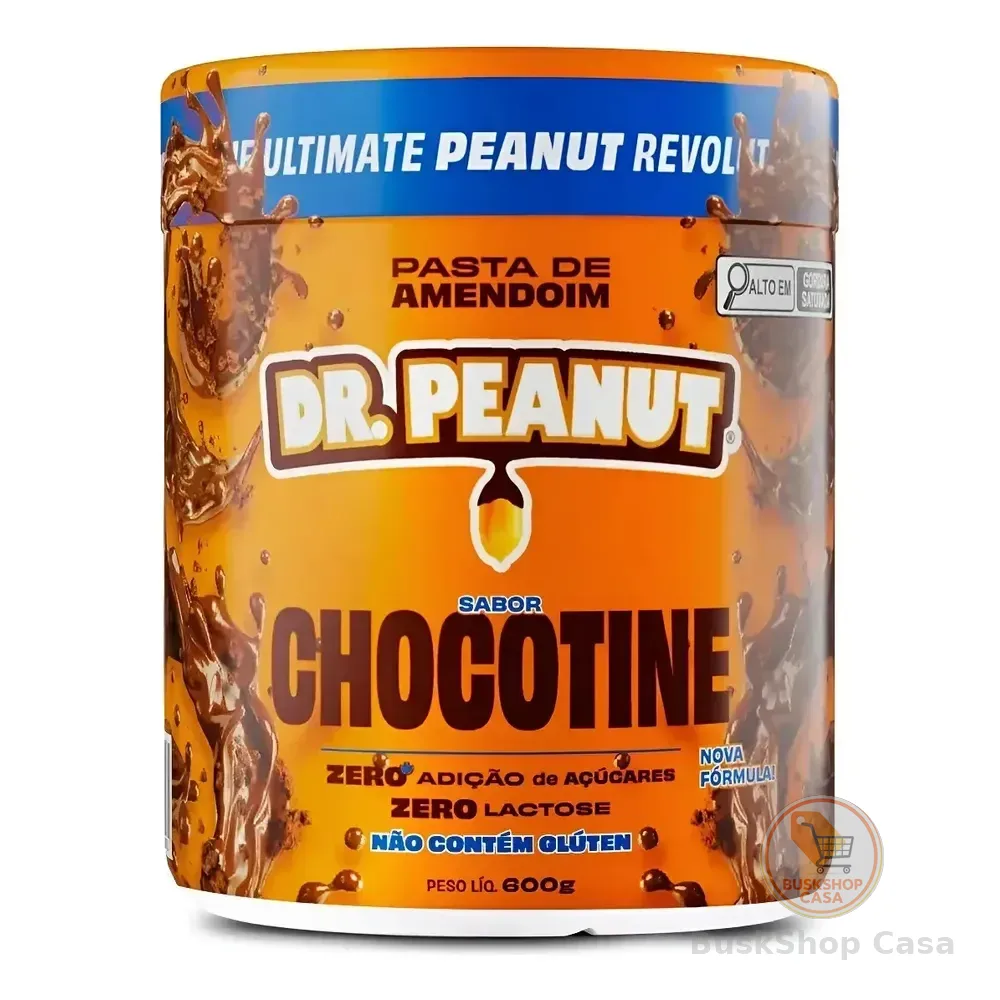 Pasta De Amendoim Dr. Peanut Gourmet Sabor Chocotine 600g