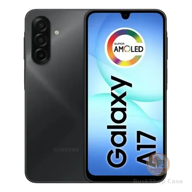 Celular Samsung Galaxy A17 Com Ia, 256gb, 8gb Ram, Câm De 50mp, Tela De 6.7 , Nfc, Ip54 - Preto 4g