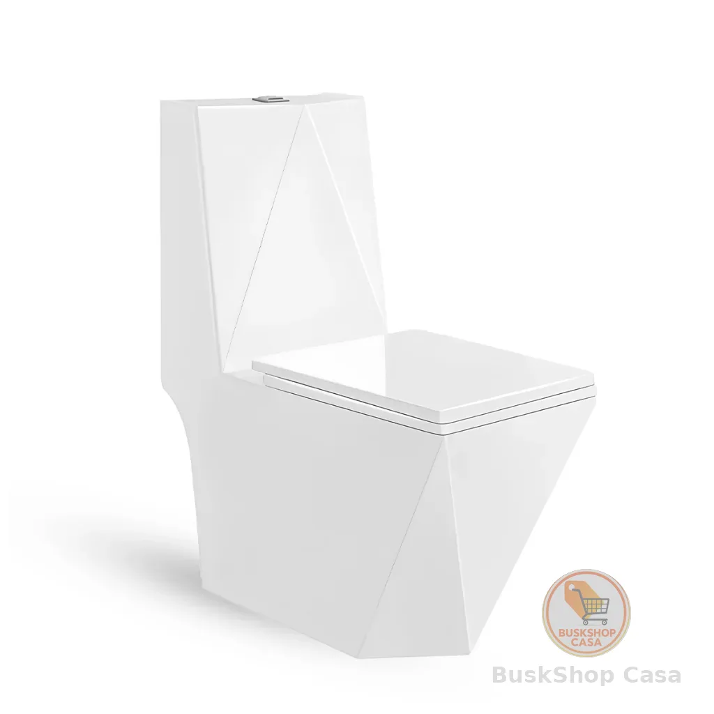 Vaso Sanitário Monobloco Cerâmica Modelo Diamante - VAB0005 Tubrax