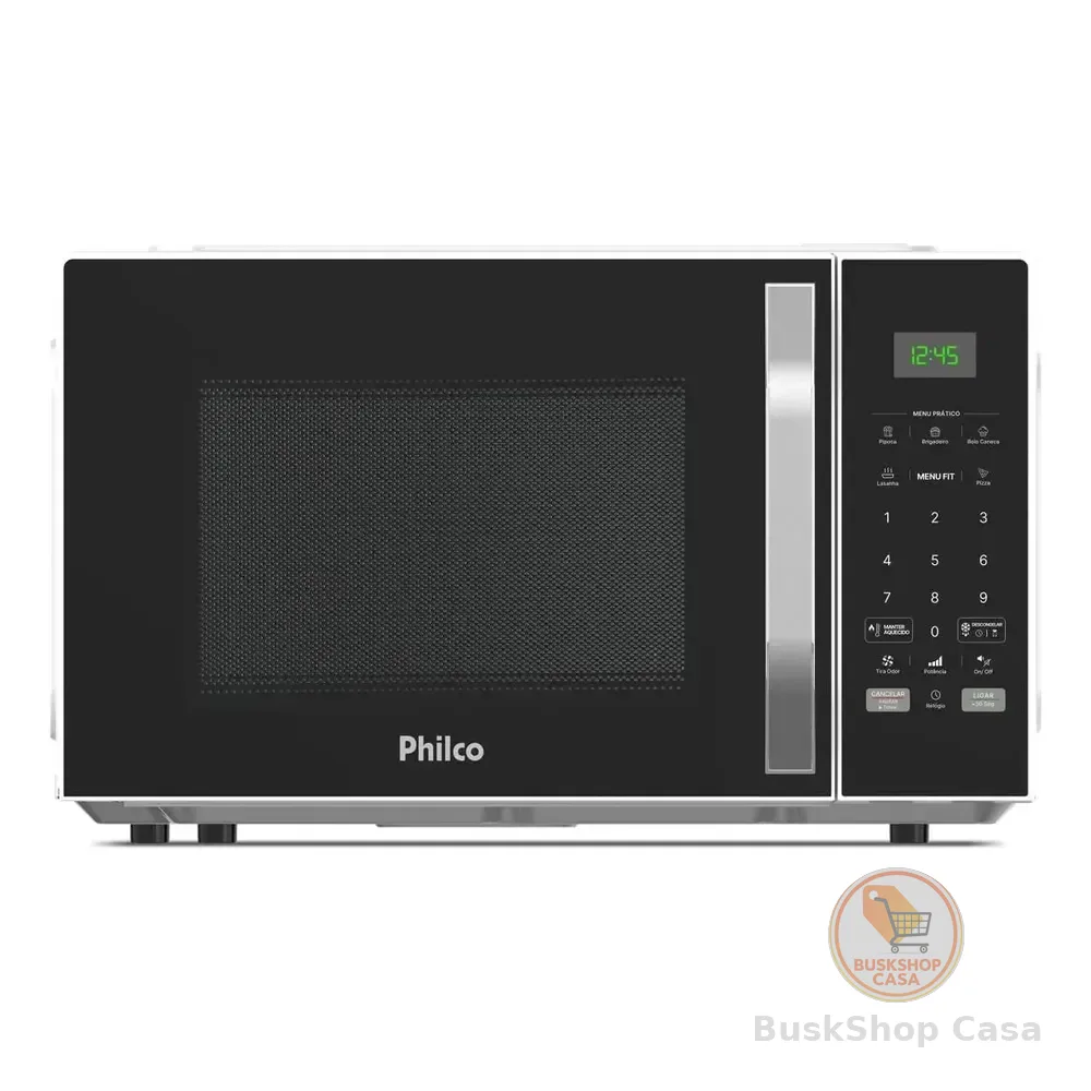 Micro-ondas 33l Philco Teclas Fáceis Limpa Fácil 1400w Pm36 220v