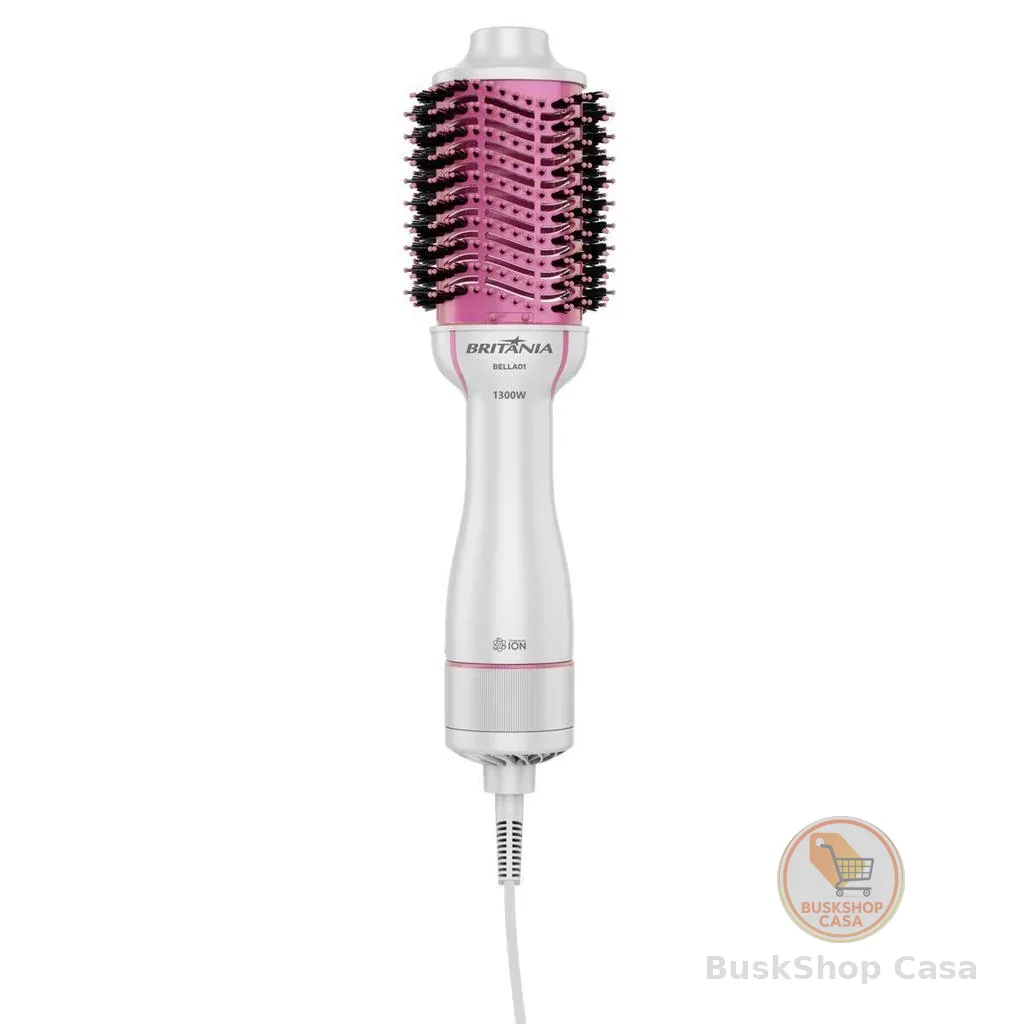 Escova Secadora Britânia 4 em 1 Nanocerâmica 1300W BELLA01