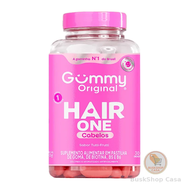 Gummy Original - Hair Suplemento Vitamina Para Cabelo E Unhas Em Goma
