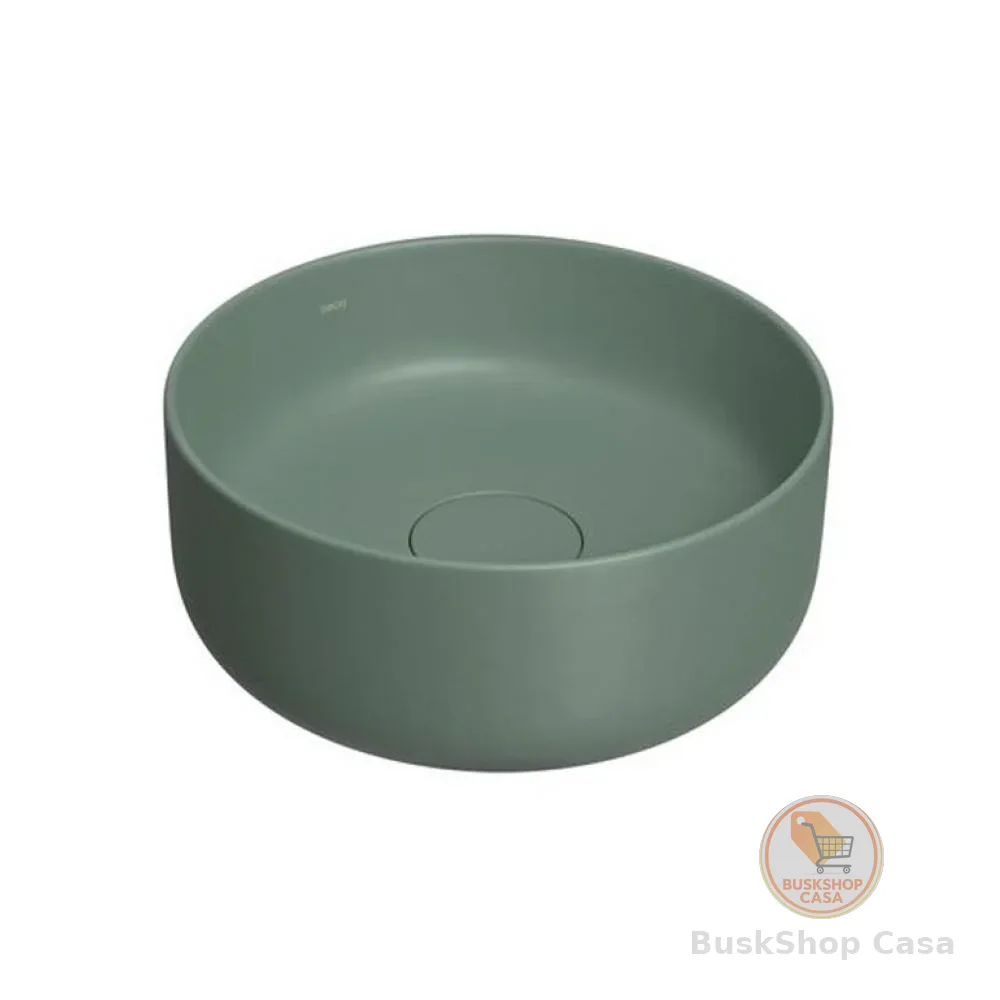 Cuba De Apoio Redonda Slim Sálvia Deca 30cm