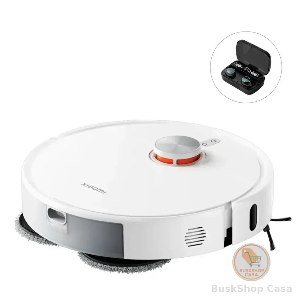 Robô Aspirador Xiaomi S40 Pro Alexa E Google Branco + Brinde Branco 127/220v