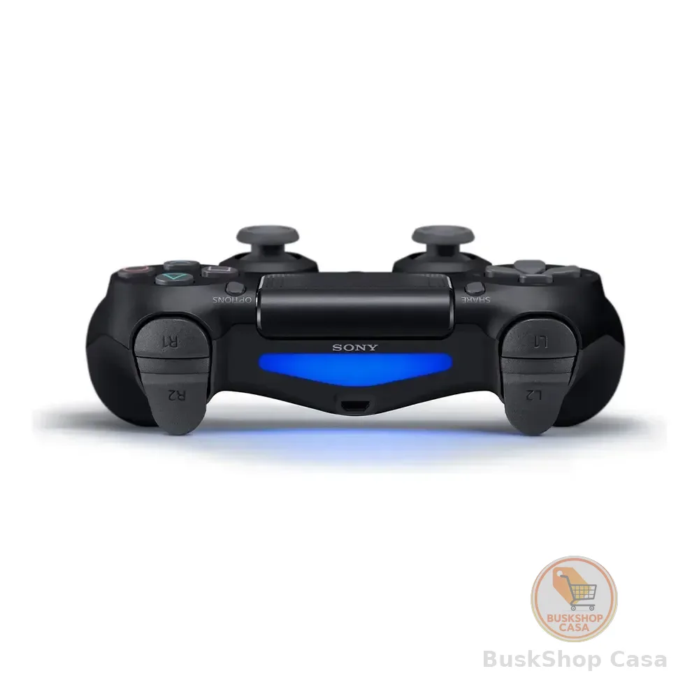 Controlador De Joystick Sem Fio Sony Playstation Dualshock Black Ps4 Preto