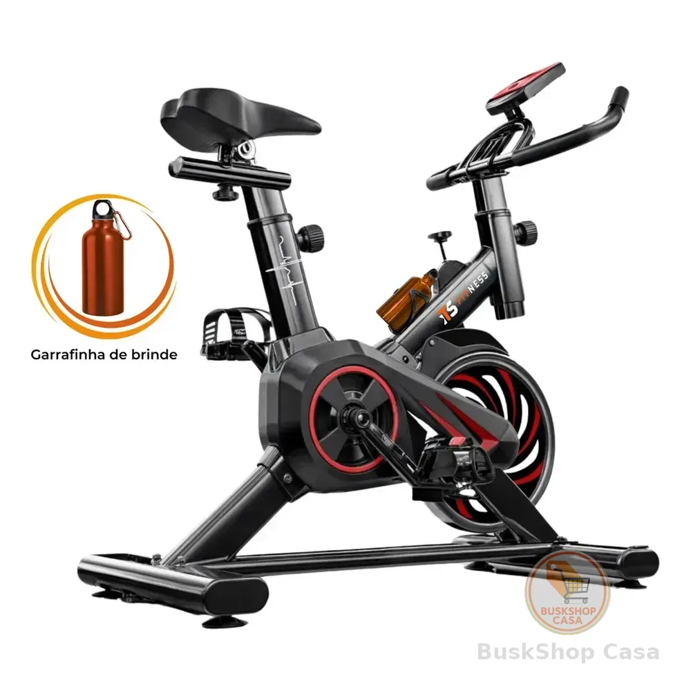 Bicicleta Ergometrica Bike Spinning Academia Fitness Ginastica Roda Inercia 8kg Its Profissional Aparelho Cardio Treino Em Casa Vertical Residencial