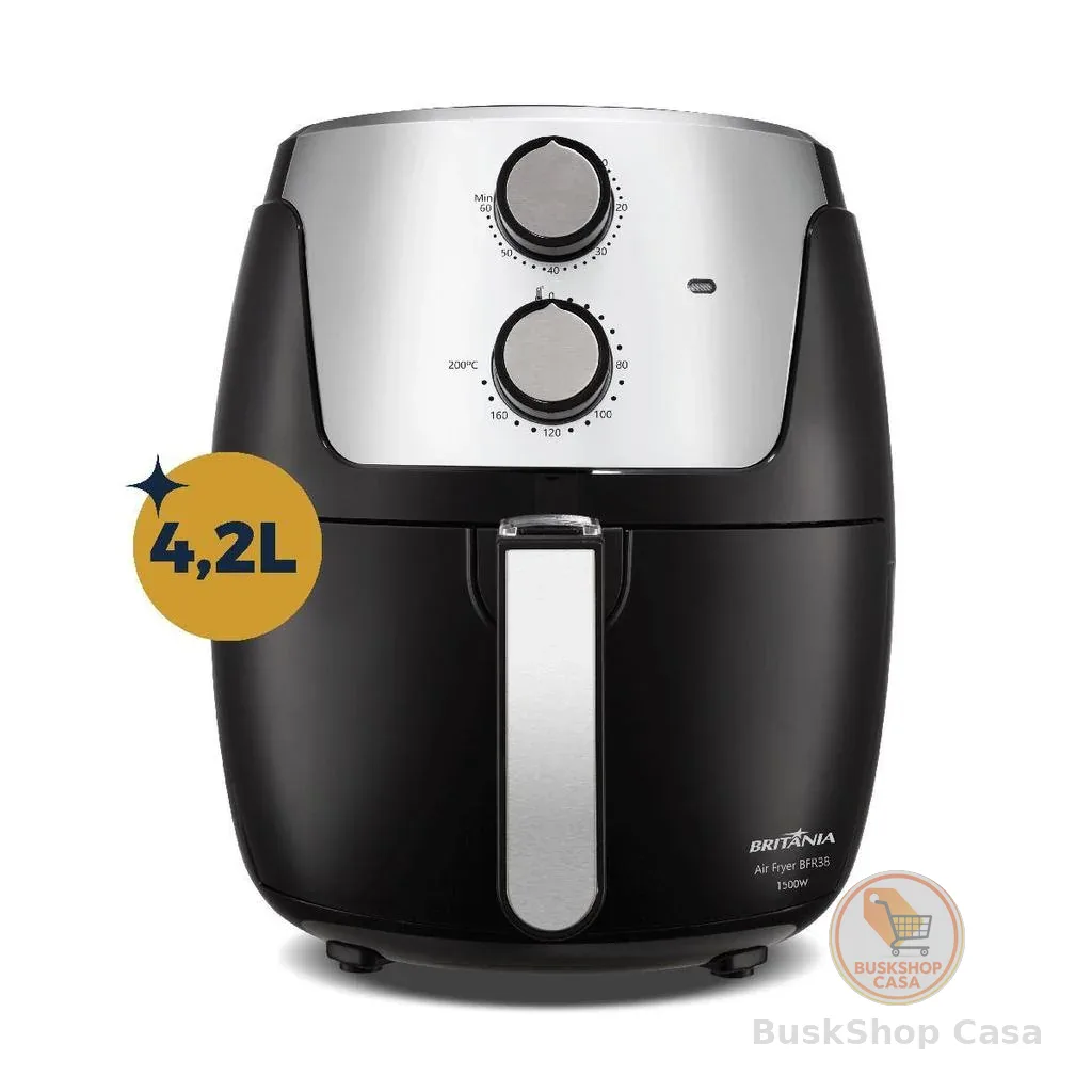 Air Fryer Britânia 4,2L Dura Mais 1500W BFR38