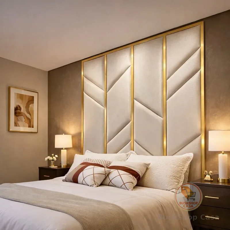 Cabeceira Modular La’Belle de Luxo Até o Teto Para Camas Casal | Queen | King | Super King