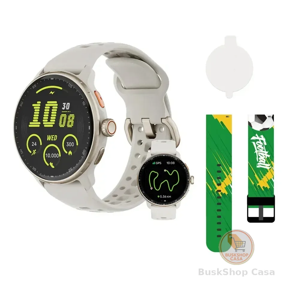 Relógio Smartwatch Bettdow Fb050 Gps Tela Amoled 1.43 Cinza