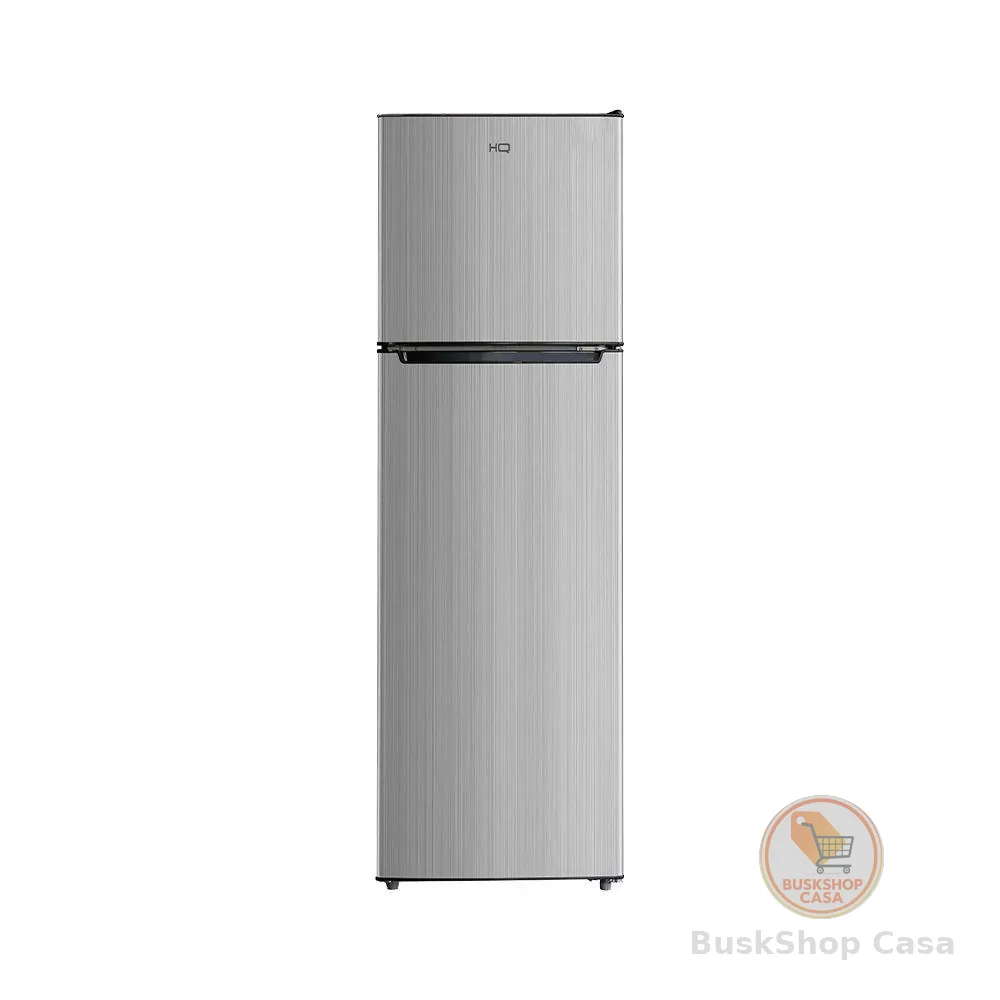 Geladeira Refrigerador HQ Defrost 290 Litros Preto/Cinza HQ-290RDF 127V