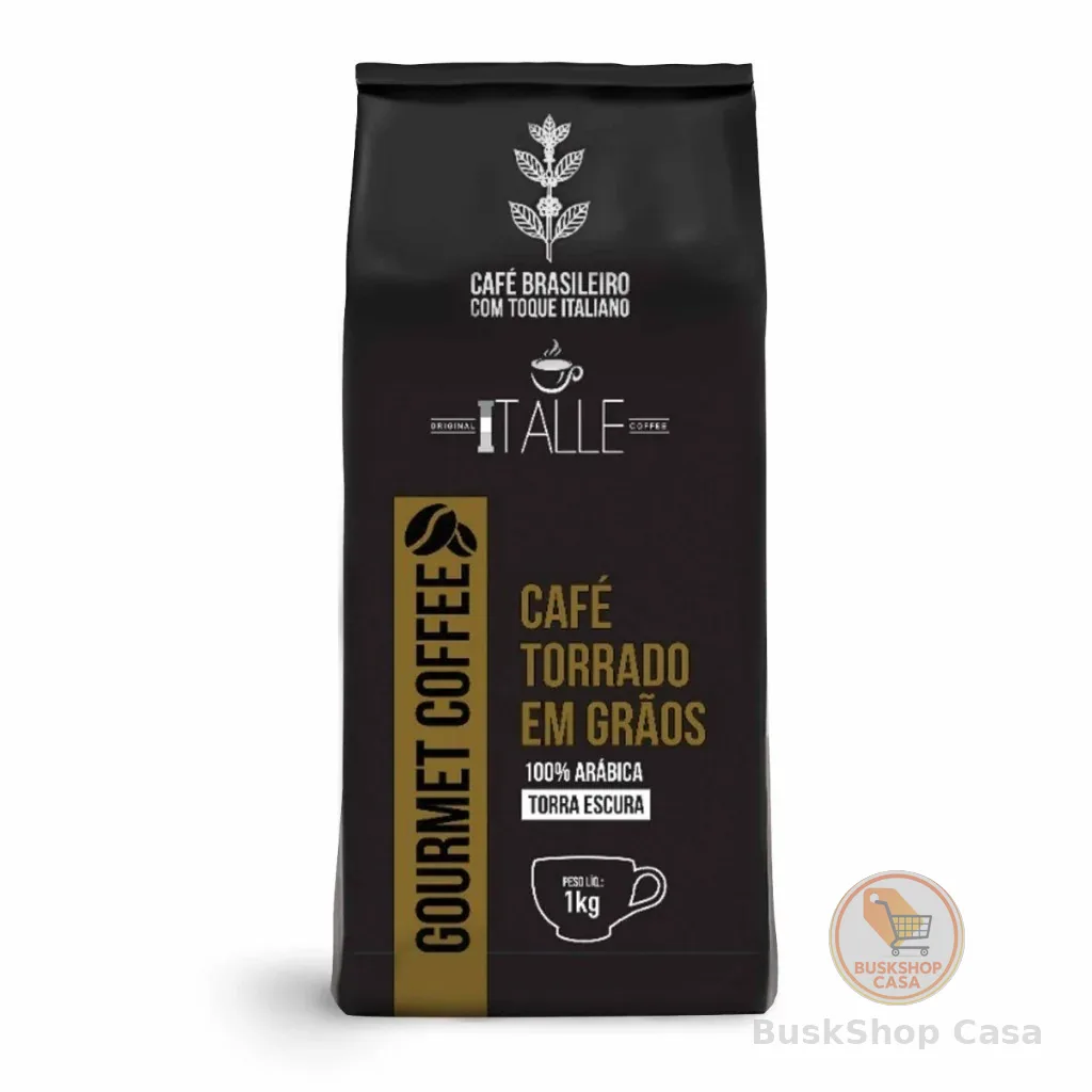 Café Torrado Arábica Em Grãos 1kg Gourmet