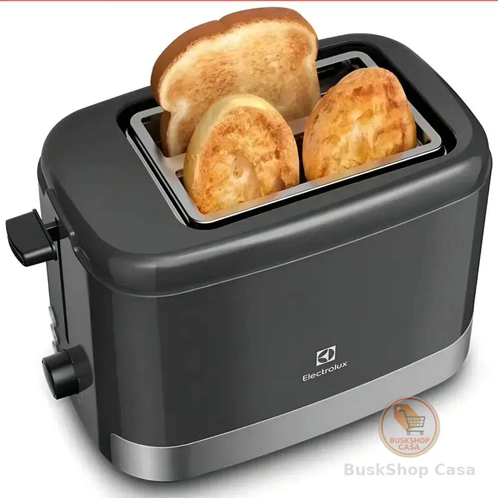 Torradeira Eletrica Cabe Pao Frances Electrolux Preto 127v