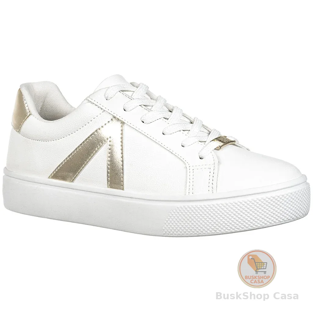 Tenis Branco Feminino Casual Confortável Clássico Original GiGiL