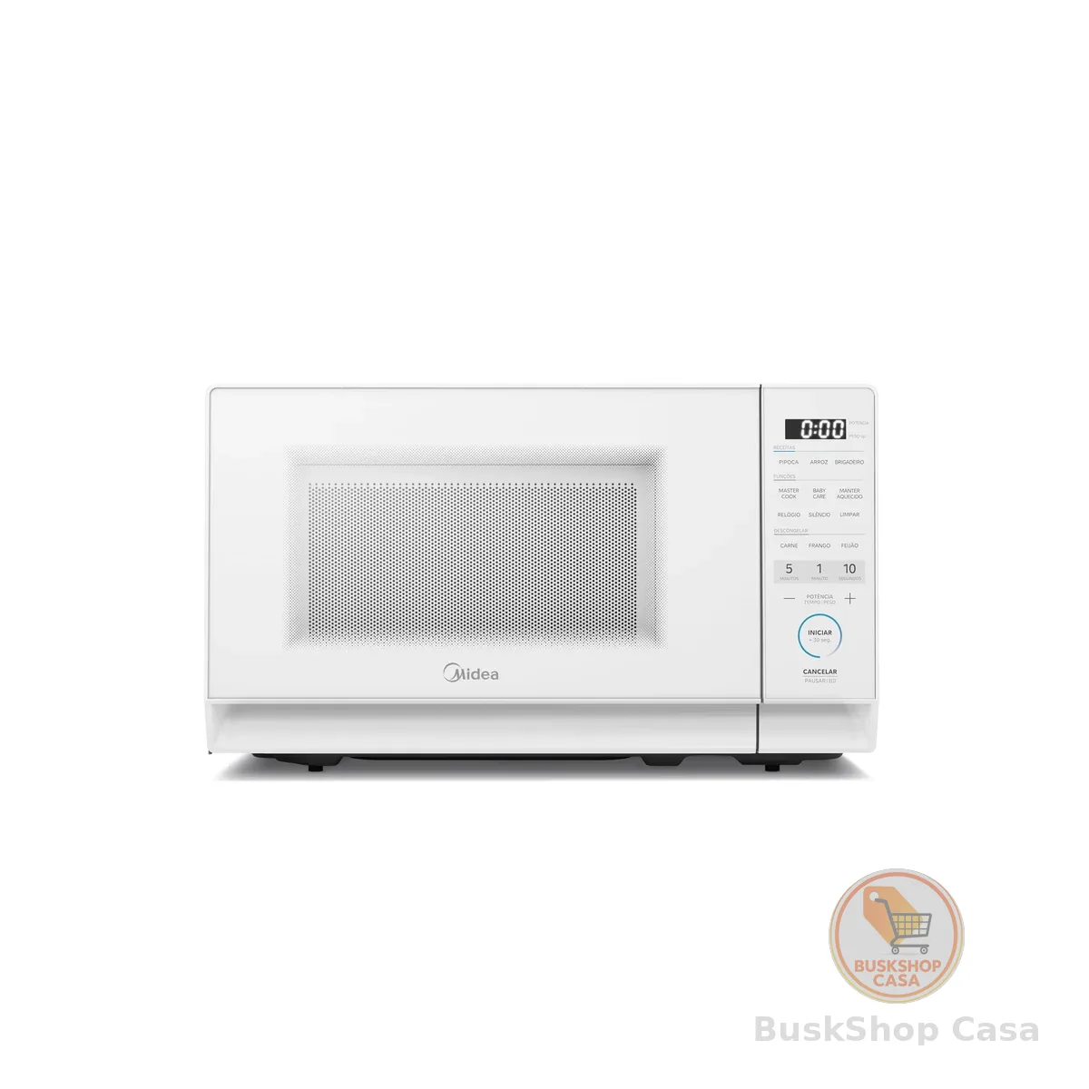 Micro-ondas 20L Branco MasterCook Midea 110V