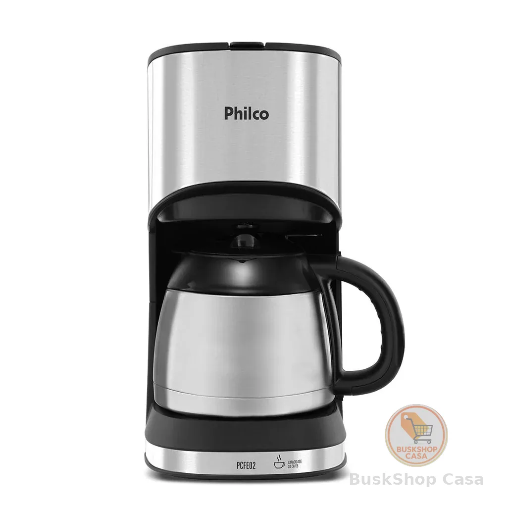 Cafeteira Philco 1L Jarra Térmica 30 Cafezinhos 700W PCFE02