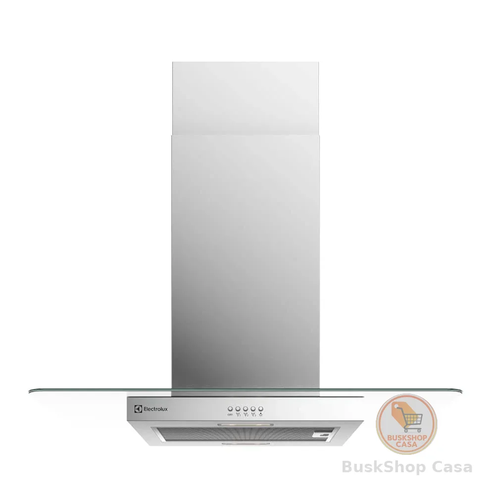 Coifa de Ilha Electrolux 90cm Vidro com Luz de Led Efficient (CE9IX) 127V