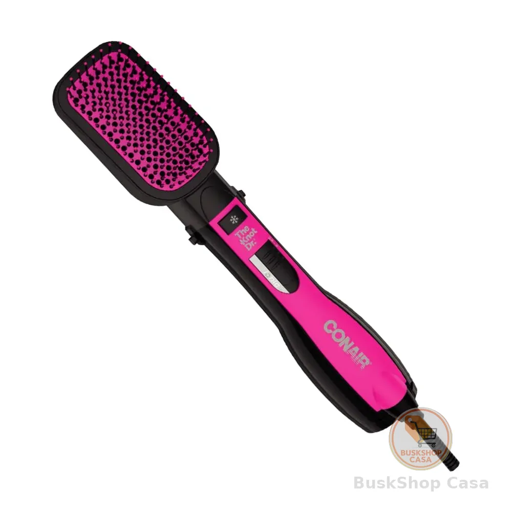 Escova Secadora Alisadora Conair All-in-One Knot Dr 1000W Rosa 127V