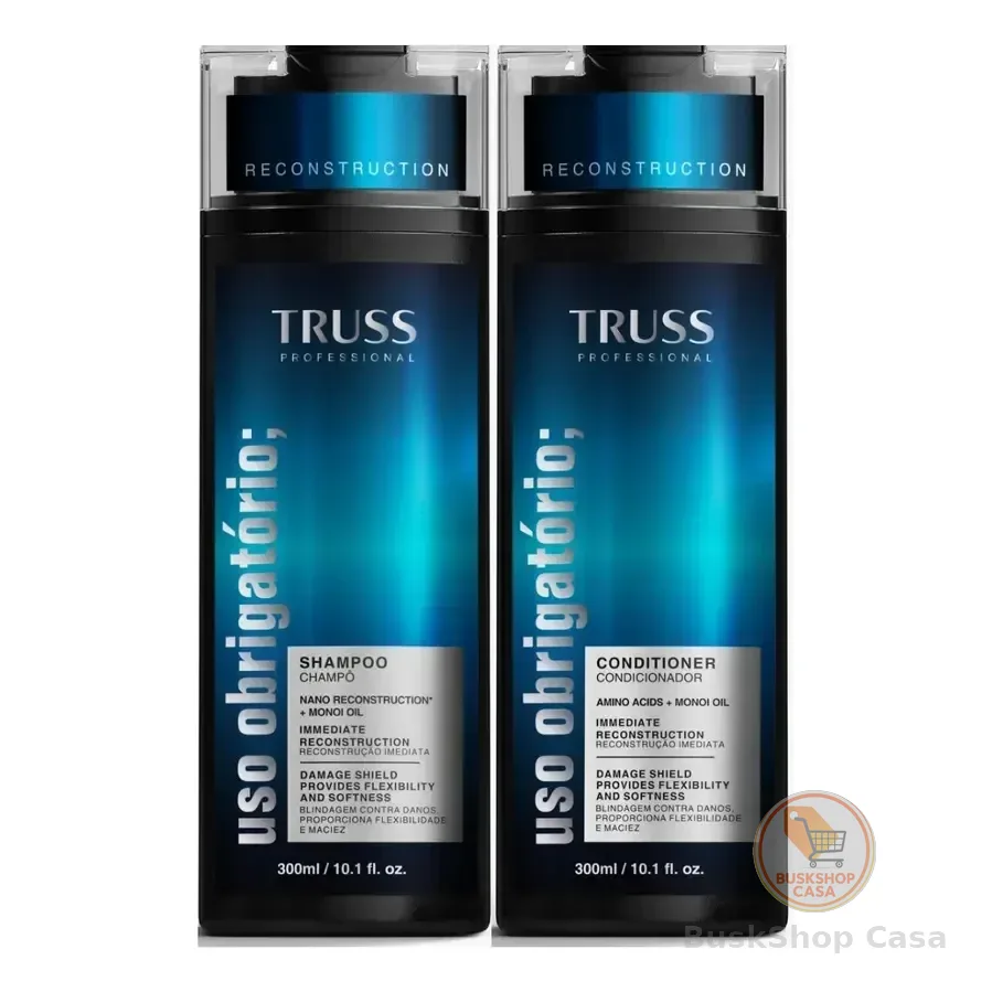 Truss Uso Obrigatório Kit Shampoo Condicionador 300ml
