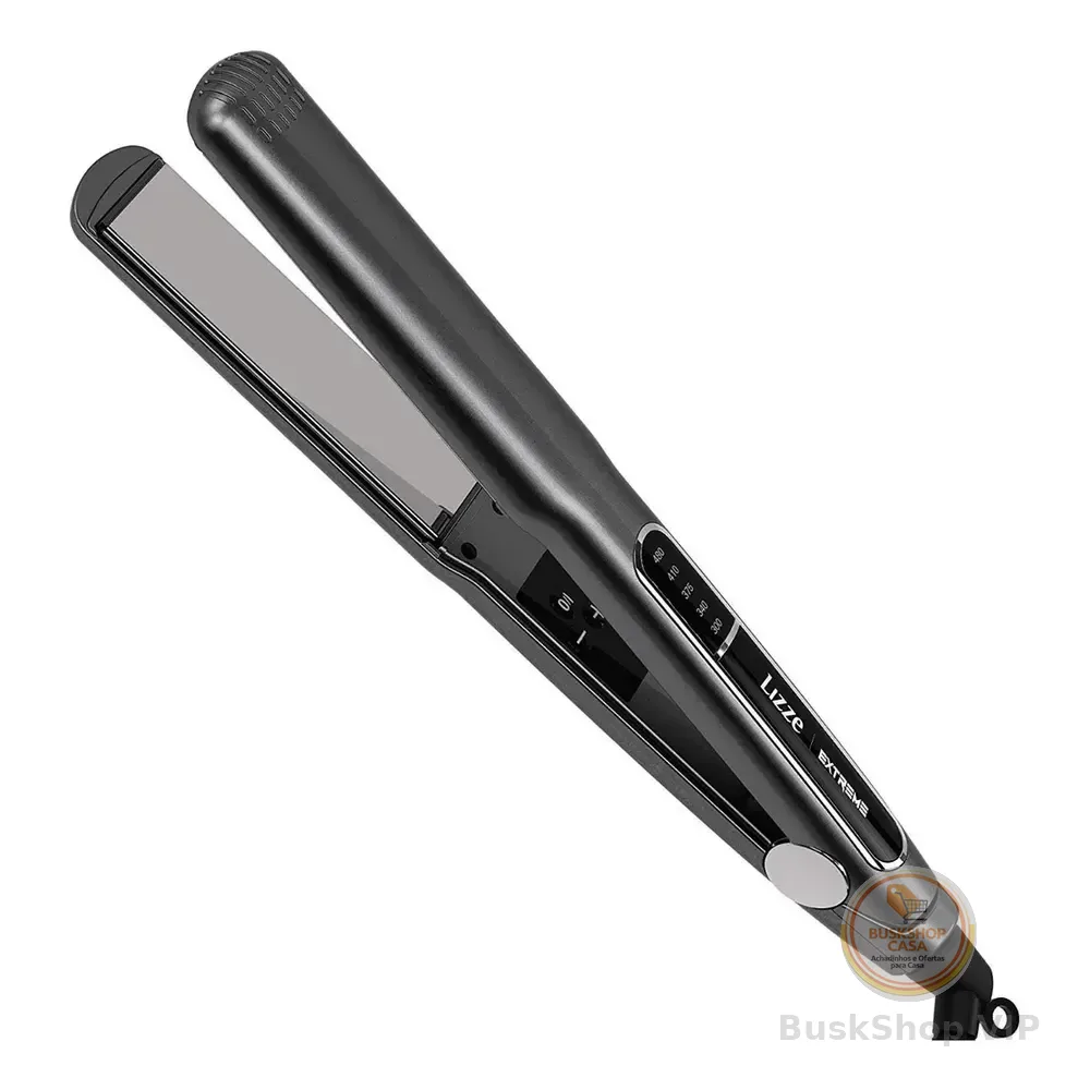 Prancha Lizze Chapinha Profissional 480 Extreme Cinza 127v