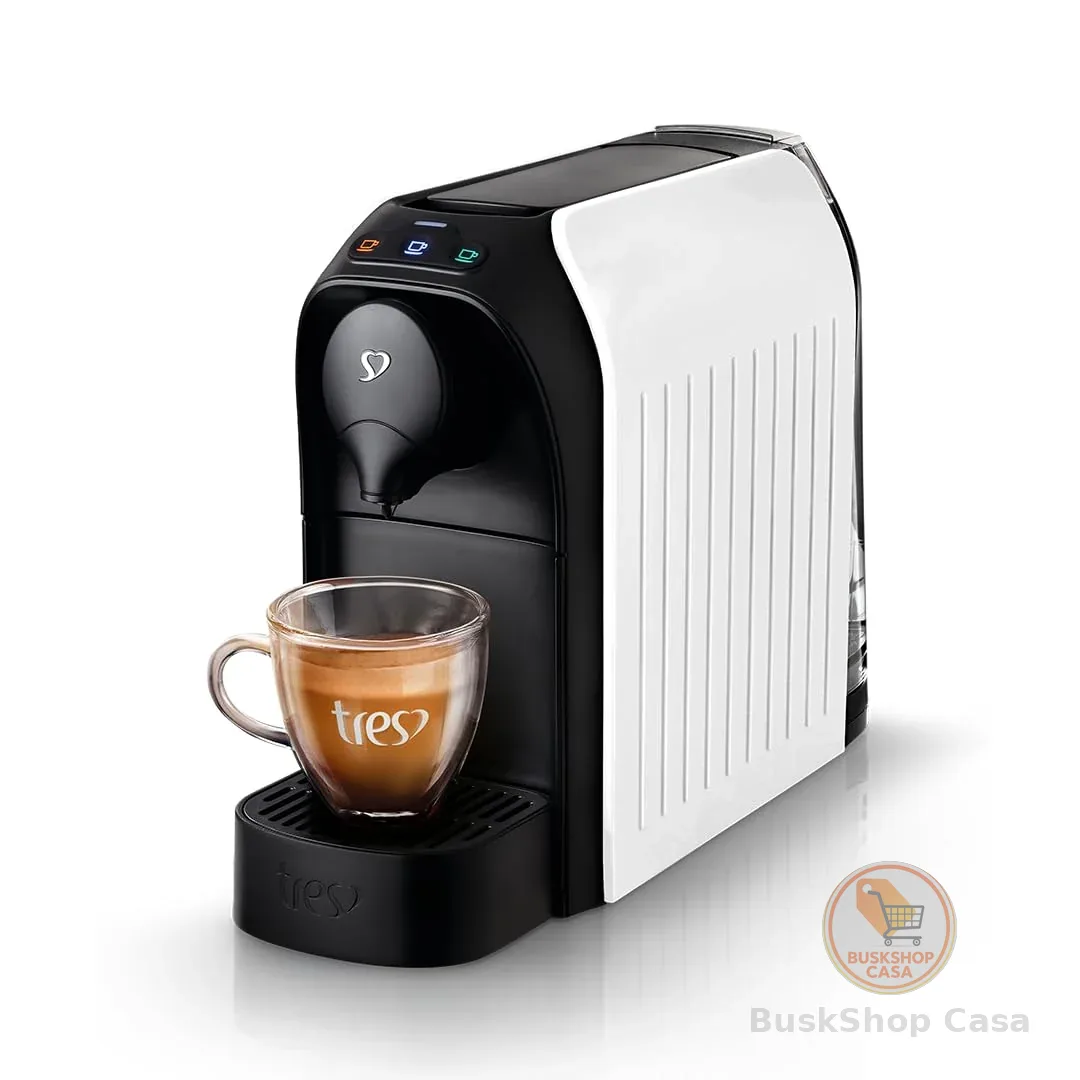 3 Corações TRES Cafeteira Espresso e Multibebida Passione Branca - 220V