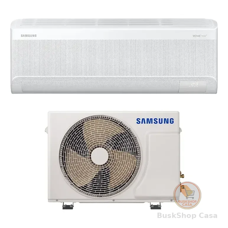 Ar-condicionado Split Samsung Inverter Windfree Ai 12.000 Btus Frio Sem Vento Ar12dyfaawknaz Branco 220v
