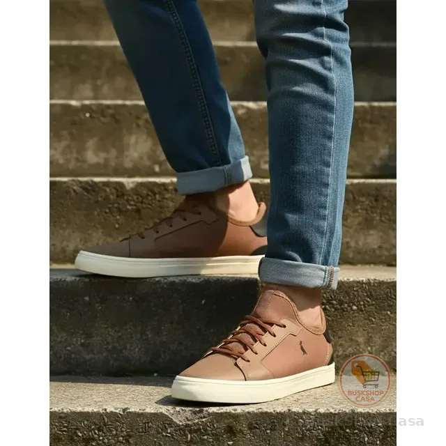 Tenis Reserva Neo Masculino Casual Chocolate