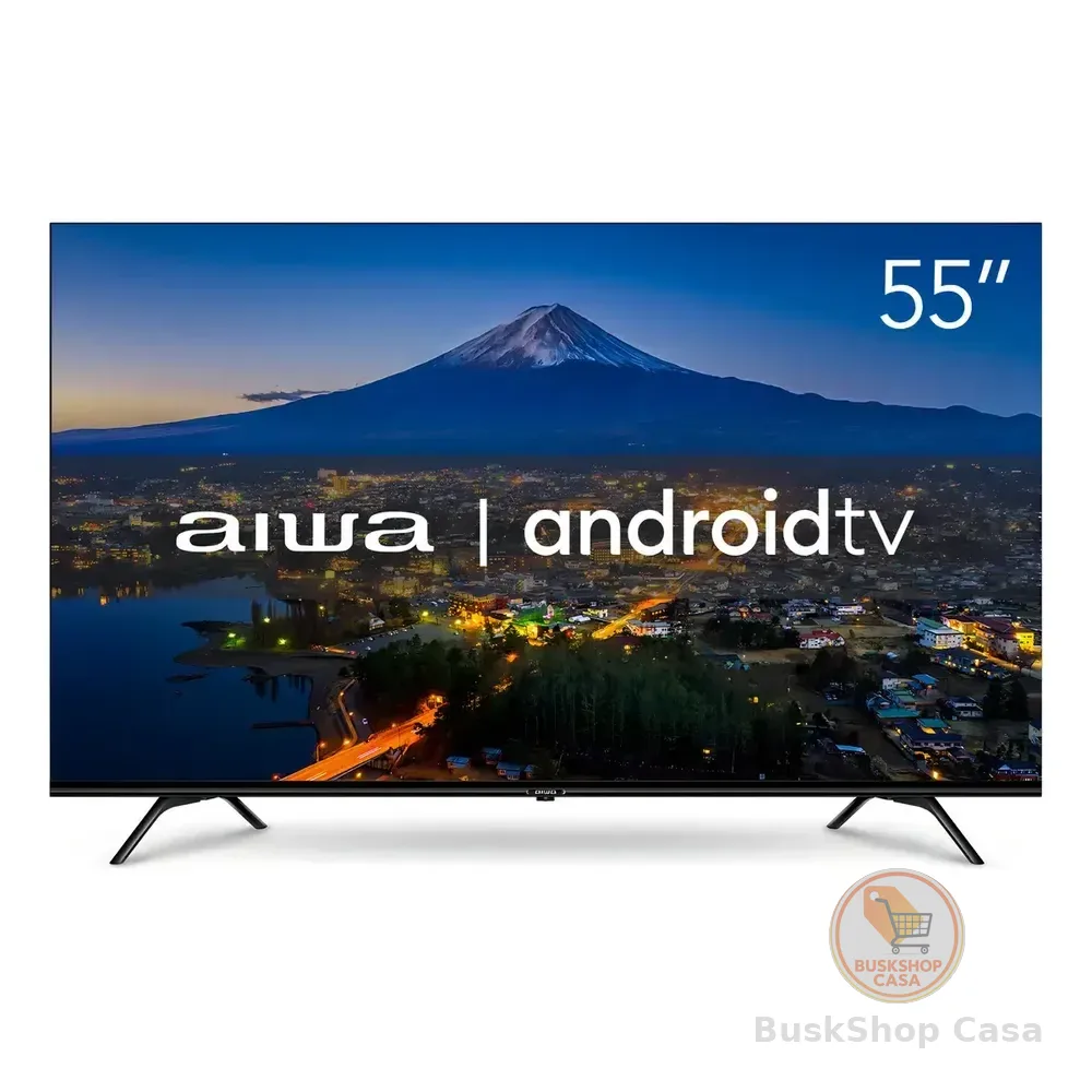 Smart Tv Aiwa 55 Android 4k Borda Ultrafina Dolby Vision&atmos Aws-tv-55-bl-01-a