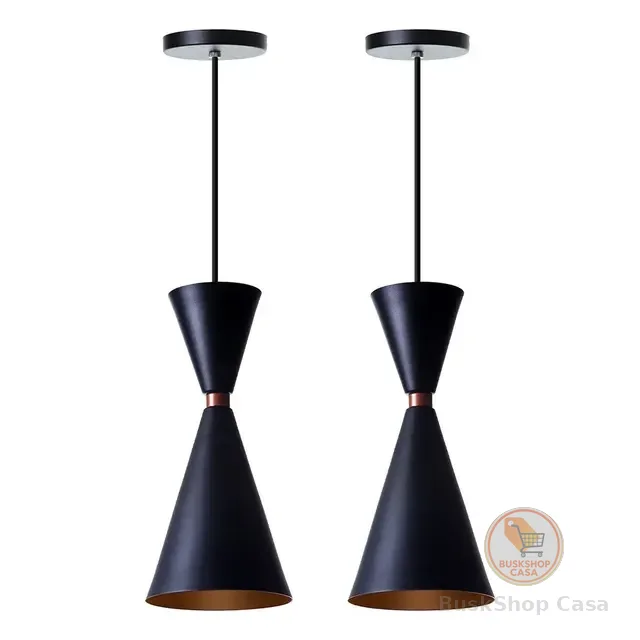 Kit 2 Pendente Lustre Mini Moscou 30cm Balcao Gourmet