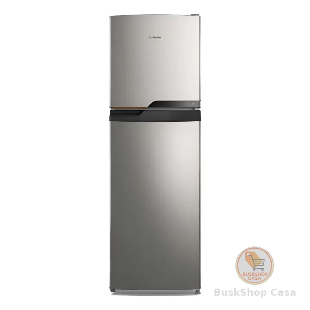 Geladeira Com Freezer Continental Tc45s Con Capacidad De 400l Prata 127v