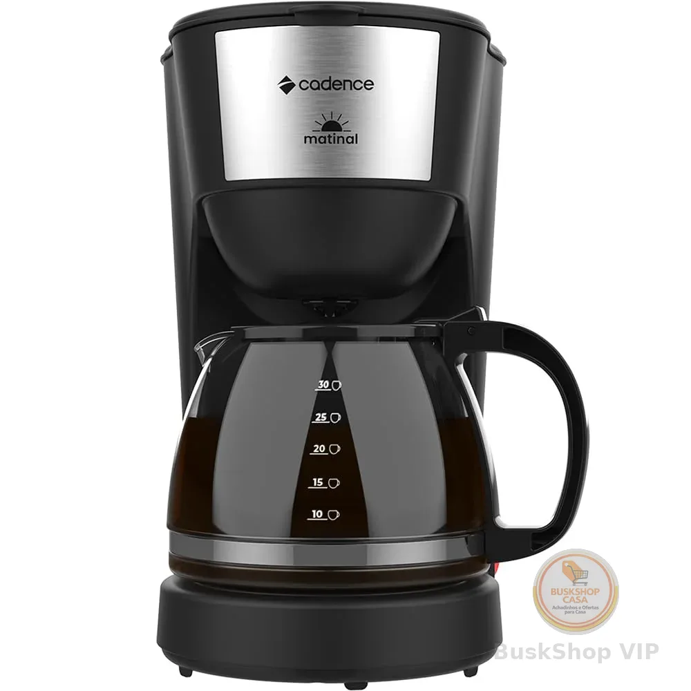 Cafeteira Elétrica Cadence Matinal 1,25L - 127V