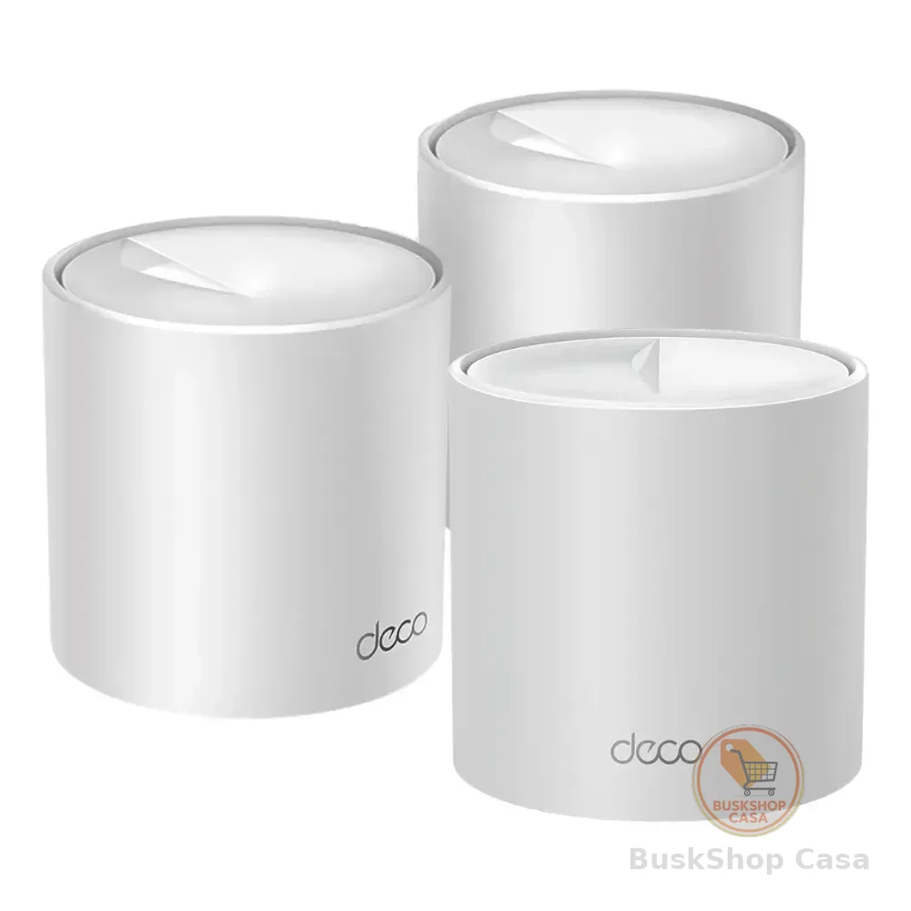Tp-link Deco X10(3-pack) Roteador Mesh Wifi6 Ax1500 Cobre Até 520m²