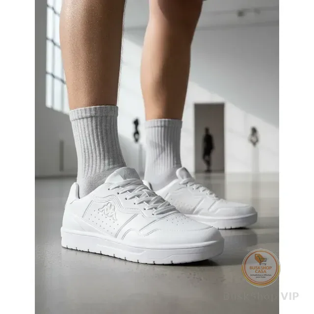 Tênis Casual Kappa Zenit Masculino Unissex Conforto