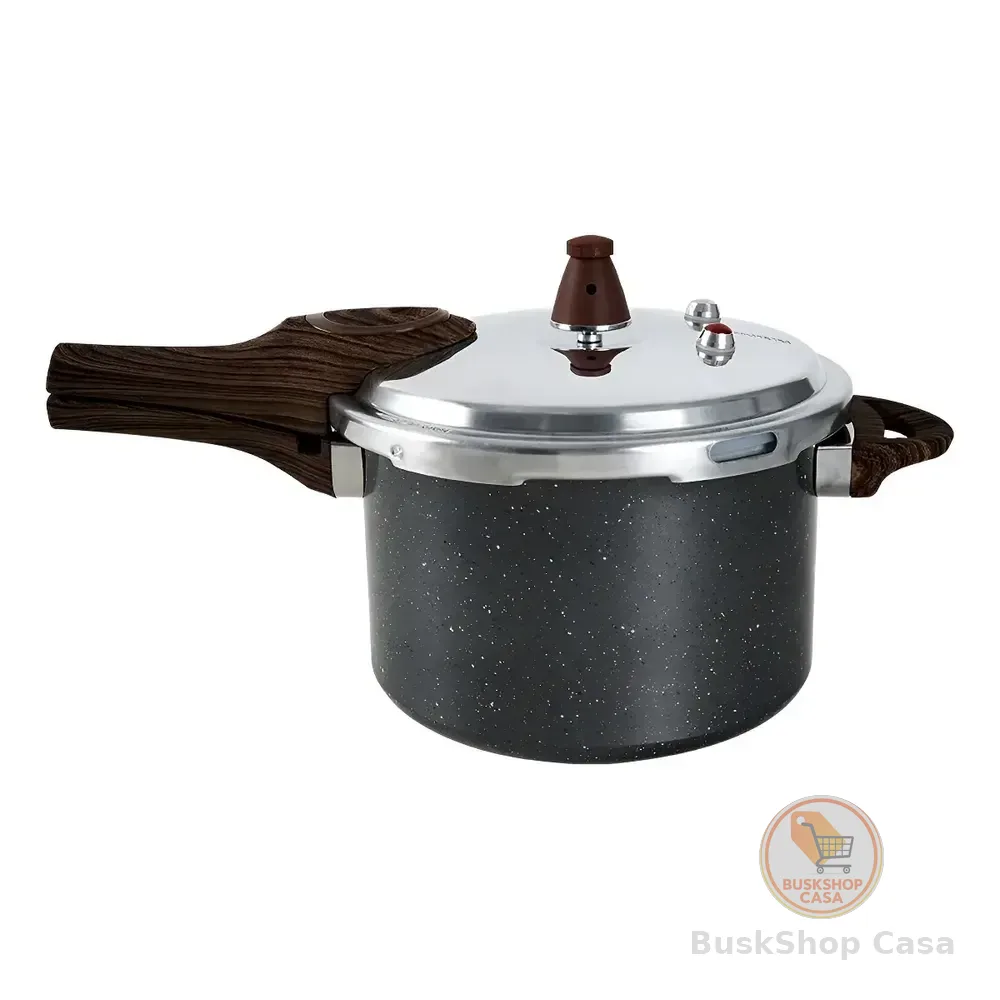 Panela De Pressão Brinox Ceramic Life Granito 4,2l Indução Granito