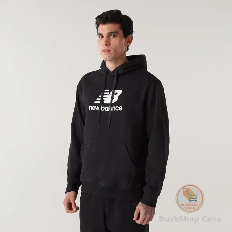 Casaco Masculino New Balance Essentials Basic Preto M Lisa
