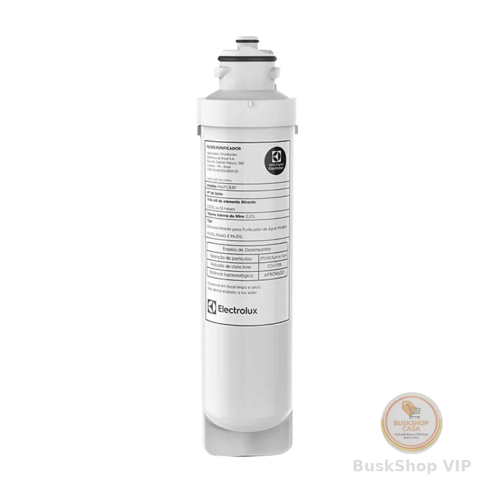 Filtro/Refil para Purificador de Água Acqua Clean PA, Branco, Electrolux