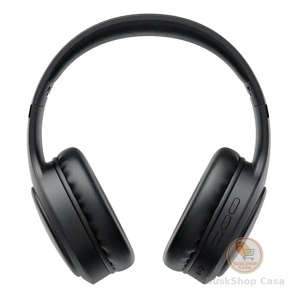 Fone De Ouvido Headphone Dapon H02d Bluetooth 5.1 Over-ear 22h Preto
