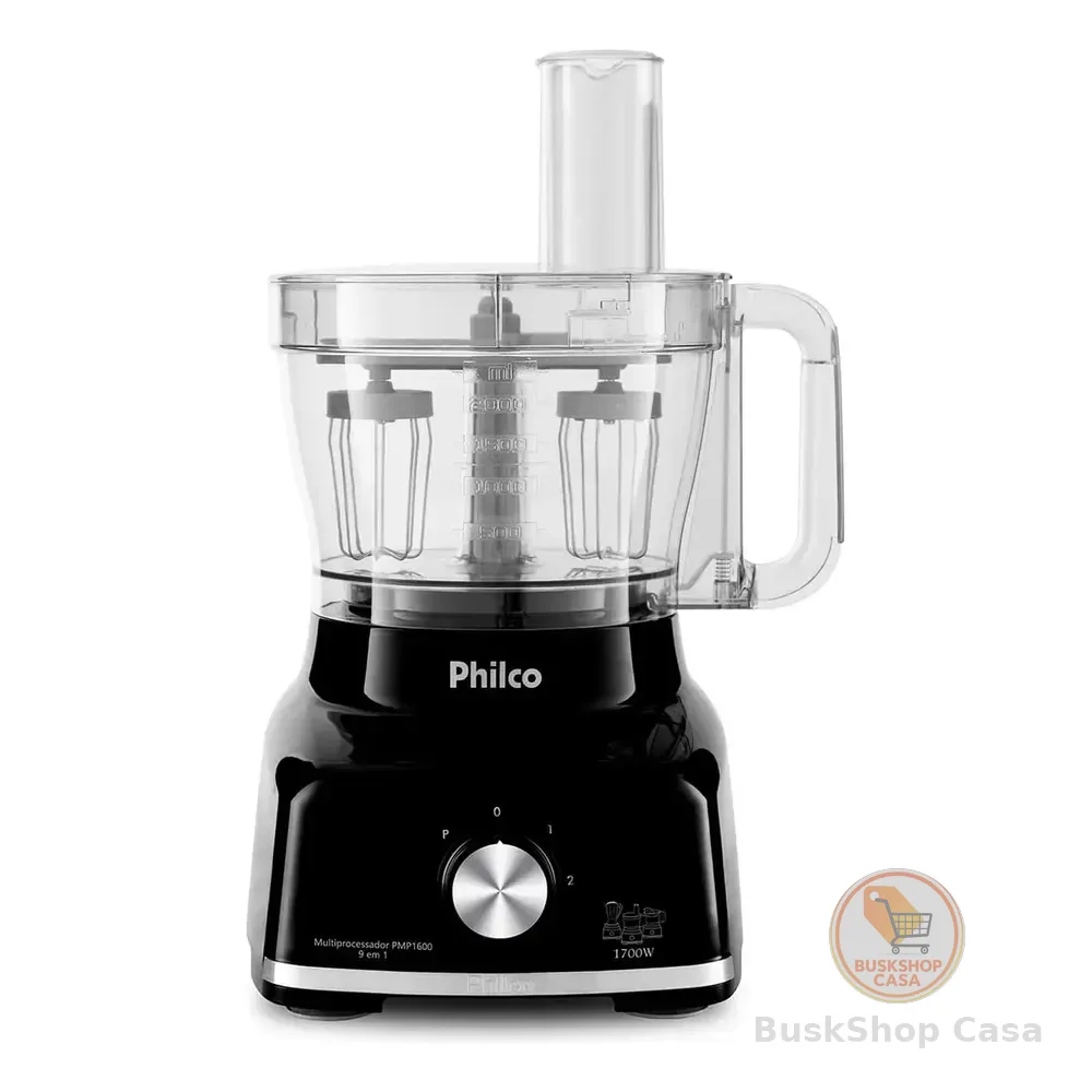 Multiprocessador Pmp1600p 9 Em 1 1700w Philco Preto 127v