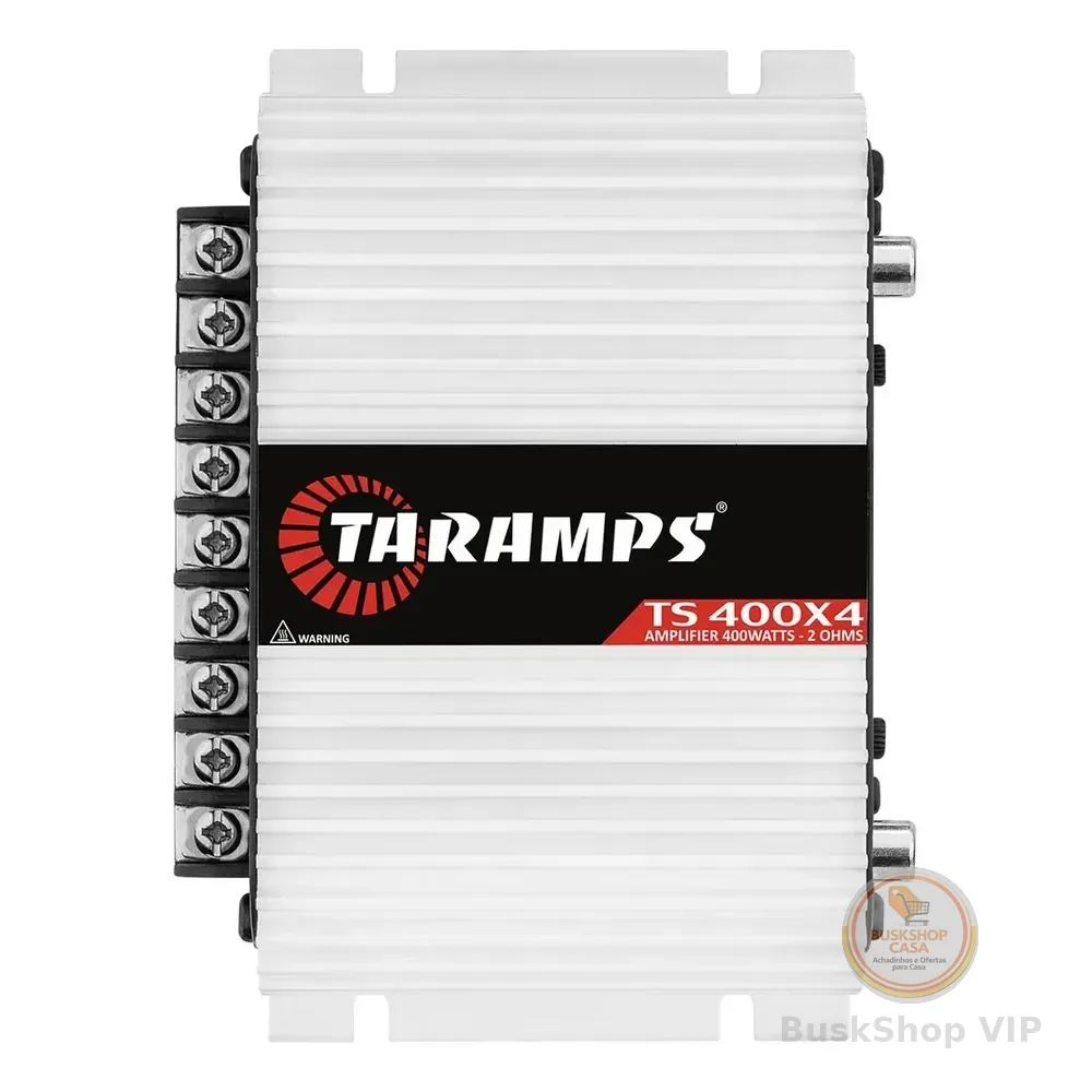 Modulo Taramps 400 Rms Ts-400 Ts400x4 T400 4 Canais V6 Branco