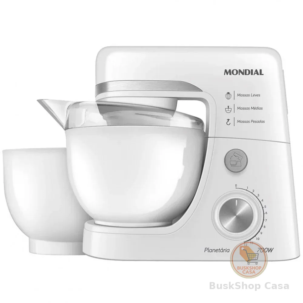 Batedeira Planetária BP-03W-2B 12 Velocidades 700W Mondial