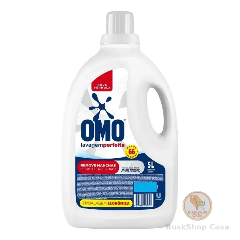 Sabão Líquido Omo Lavagem Perfeita 5l