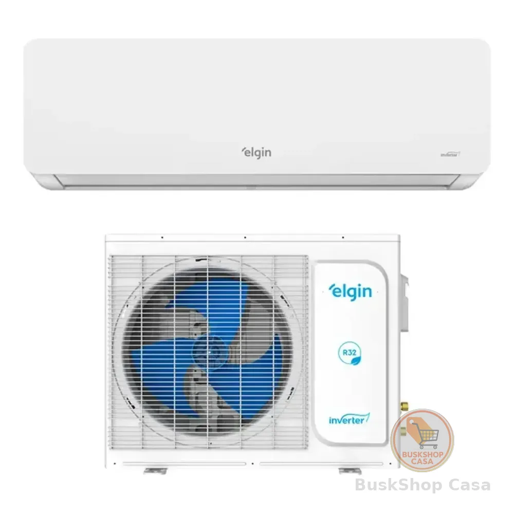 Ar Condicionado 12k Elgin Eco Inverter Iii Wi-fi Q/f Branco 220v