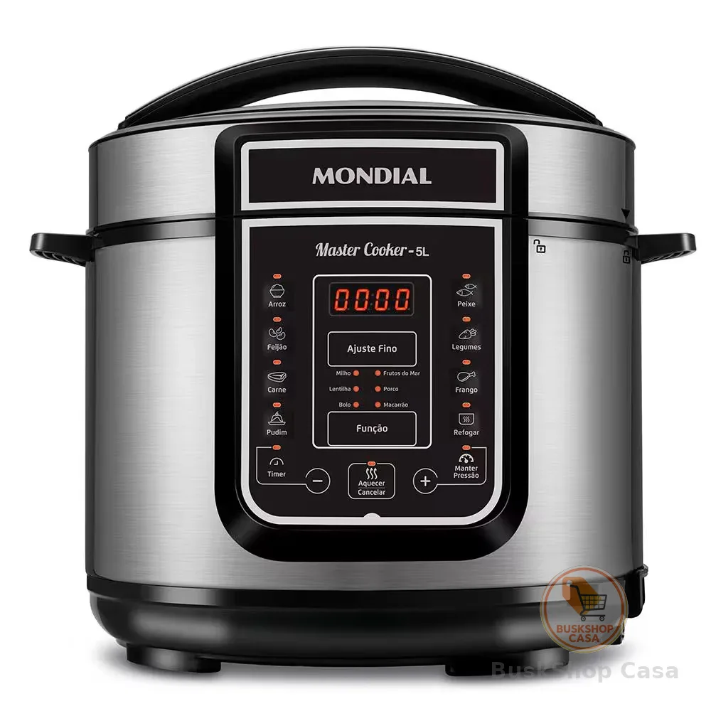 Panela Elétrica de Pressão Digital Master Cooker PE38 5 Litros Mondial