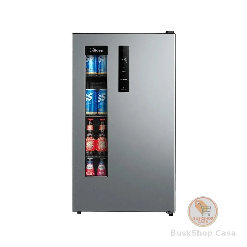Cervejeira Frost Free 82L Prata Midea 220v